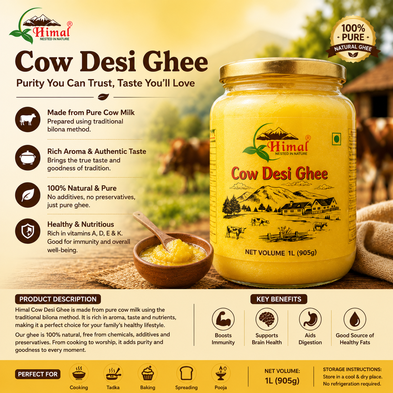 Himal Cow Desi Ghee