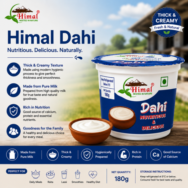 Himal Dahi Cup – Thick, Fresh & Naturally Delicious